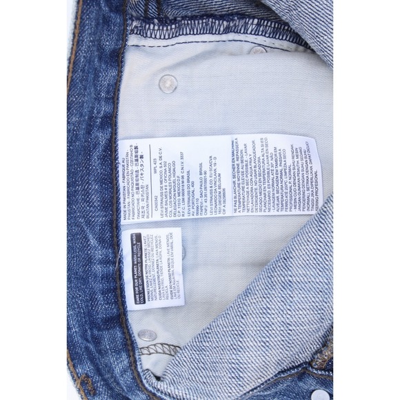 LEVI'S 559 Relaxed Fit Blue Denim Jeans Mens 44x32 (Tag 42x32) - Picture 5 of 12